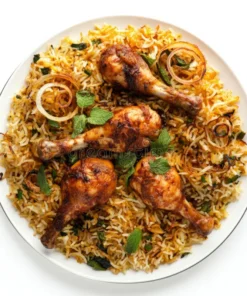 Chicken Lollipop Biryani
