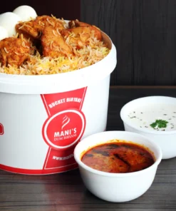 2 Lt. బోన్ చికెన్ బకెట్‌ బిర్యాని  (2 TO 3 Persons)