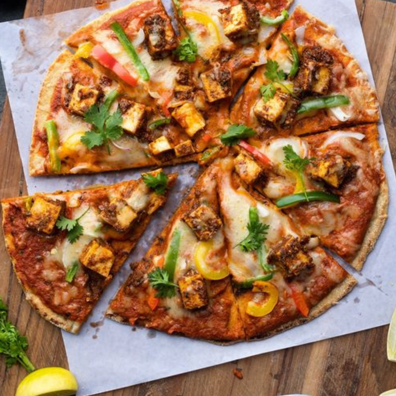 Tandoori Paneer Cheese Pizza (Large)