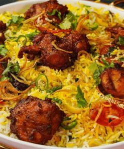 Chicken Fry Biryani Bones