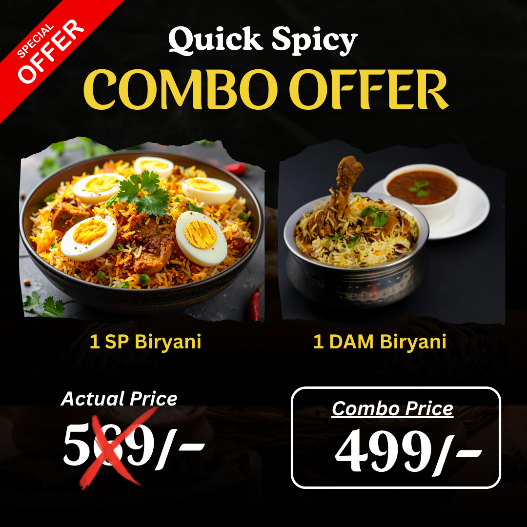 1 SP Biryani , 1 Dum Biryani